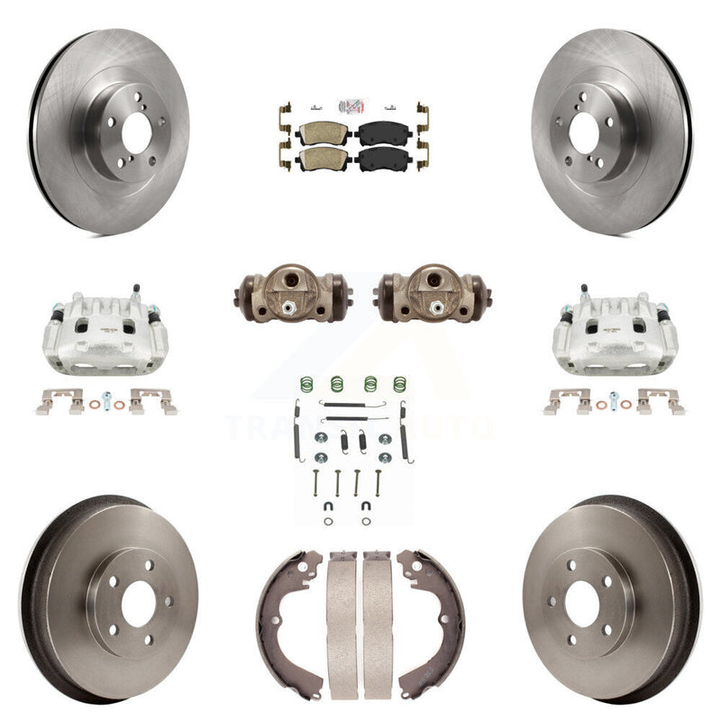 Transit Auto KC8-101673N Disc Brake Kit for 2003 Subaru Impreza - Front and Rear product image