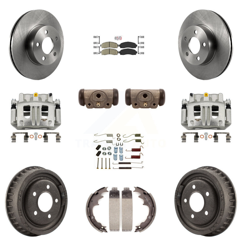 Transit Auto KC8-101674N Disc Brake Kit for 2004-2009 Mazda B4000, Ford Ranger - Front and Rear product image
