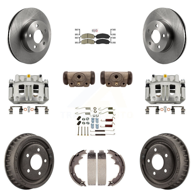 Transit Auto KC8-101674N Disc Brake Kit for 2004-2009 Mazda B4000, Ford Ranger - Front and Rear product image
