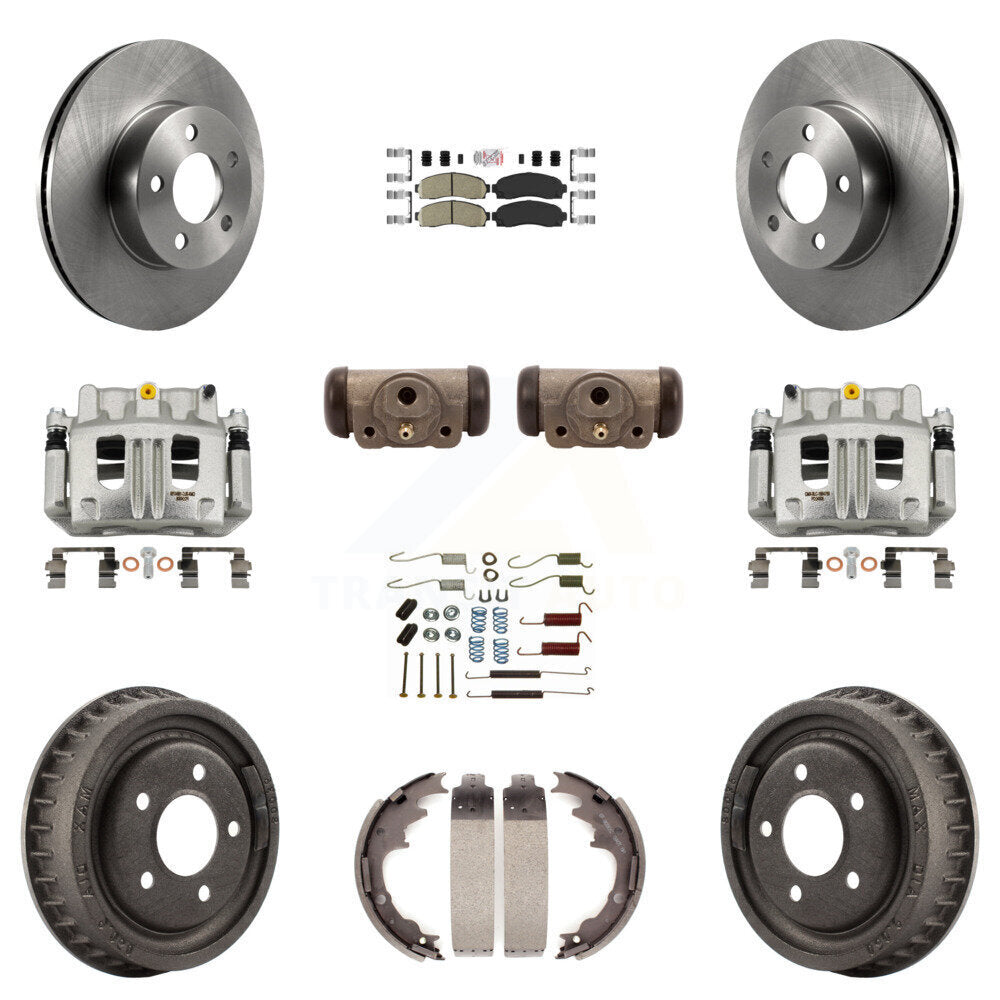 Transit Auto KC8-101675N Disc Brake Kit for 2004-2009 Mazda B4000, Ford Ranger - Front and Rear product image