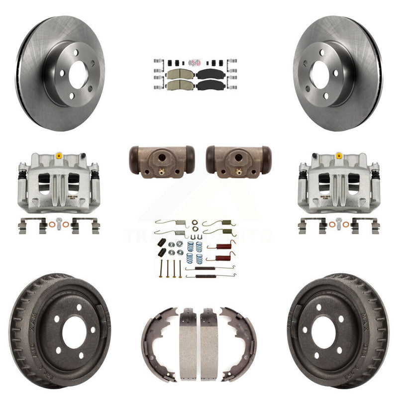 Transit Auto KC8-101675N Disc Brake Kit for 2004-2009 Mazda B4000, Ford Ranger - Front and Rear product image