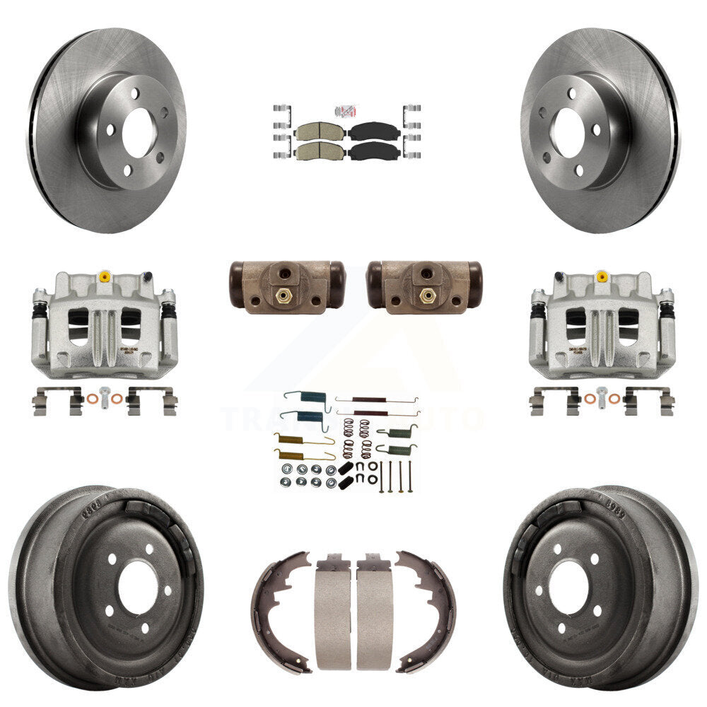 Transit Auto KC8-101676N Disc Brake Kit for 2004-2009 Mazda B4000, Ford Ranger - Front and Rear product image
