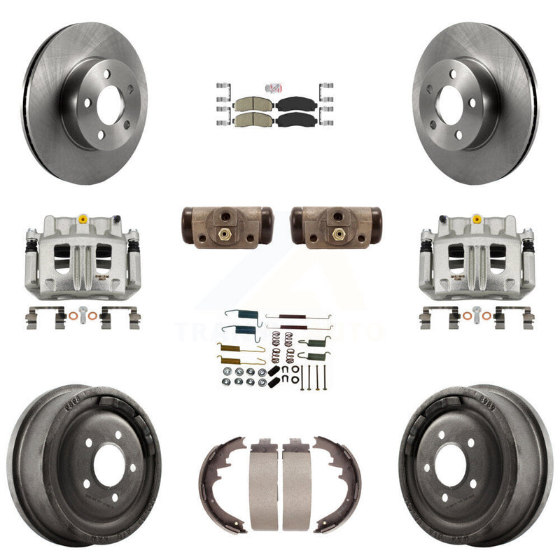 Transit Auto KC8-101676N Disc Brake Kit for 2004-2009 Mazda B4000, Ford Ranger - Front and Rear product image