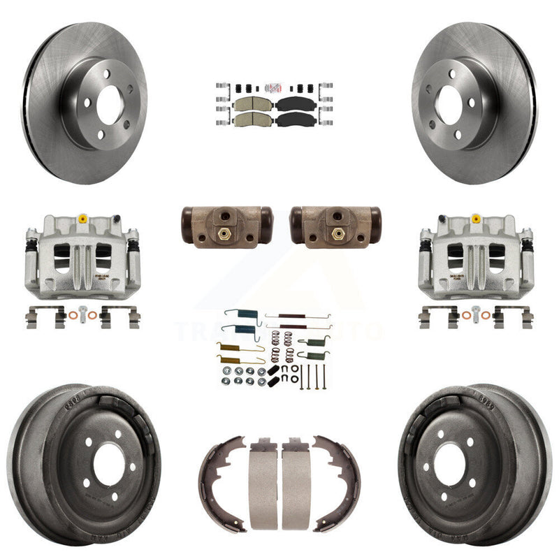 Transit Auto KC8-101677N Disc Brake Kit for 2004-2009 Mazda B4000, Ford Ranger - Front and Rear product image