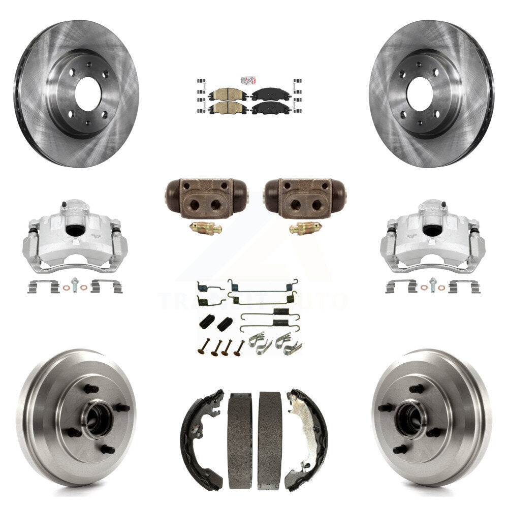 Transit Auto KC8-101678N Disc Brake Kit for 2010-2011 Ford Focus - Front and Rear product image