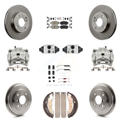 Transit Auto KC8-101680N Disc Brake Kit for 2011-2019 Ford Fiesta - Front and Rear product image