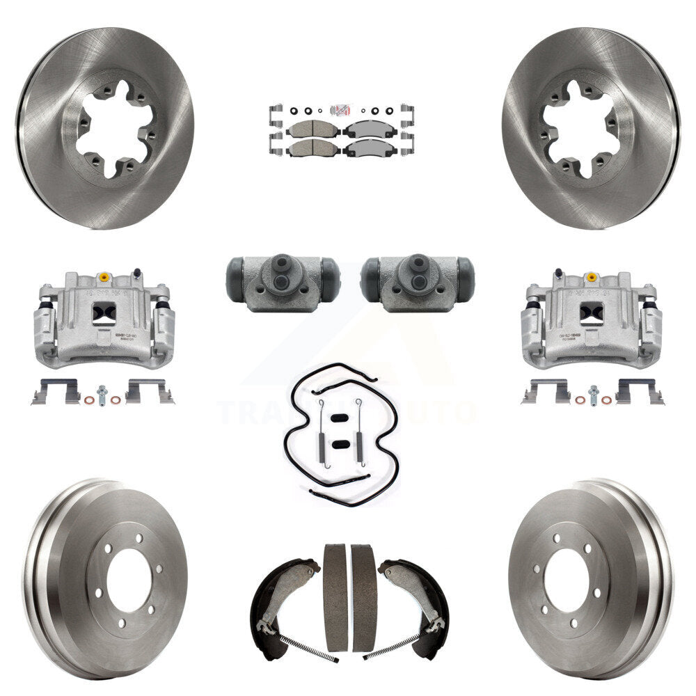 Transit Auto KC8-101681N Disc Brake Kit for 2004-2008 Isuzu i-290, Isuzu i-370, Isuzu i-280 & more - Front and Rear product image