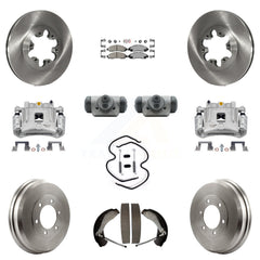 Transit Auto KC8-101681N Disc Brake Kit for 2004-2008 Isuzu i-290, Isuzu i-370, Isuzu i-280 & more - Front and Rear product image