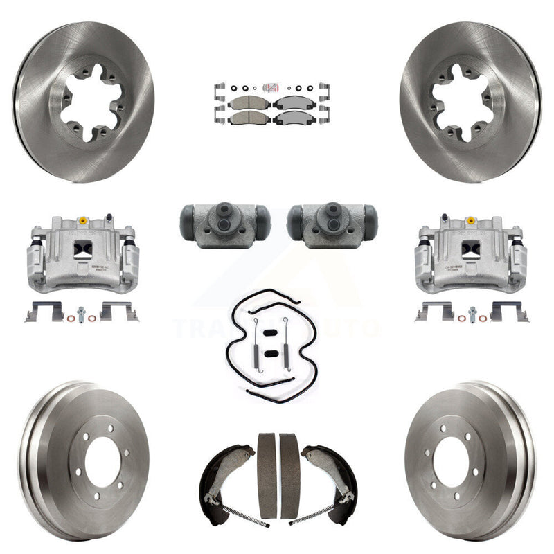 Transit Auto KC8-101681N Disc Brake Kit for 2004-2008 Isuzu i-290, Isuzu i-370, Isuzu i-280 & more - Front and Rear product image