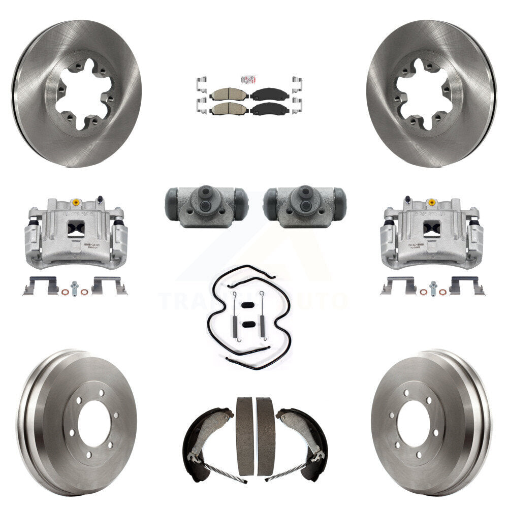 Transit Auto KC8-101682N Disc Brake Kit for 2004-2008 Isuzu i-290, Isuzu i-370, Isuzu i-280 & more - Front and Rear product image