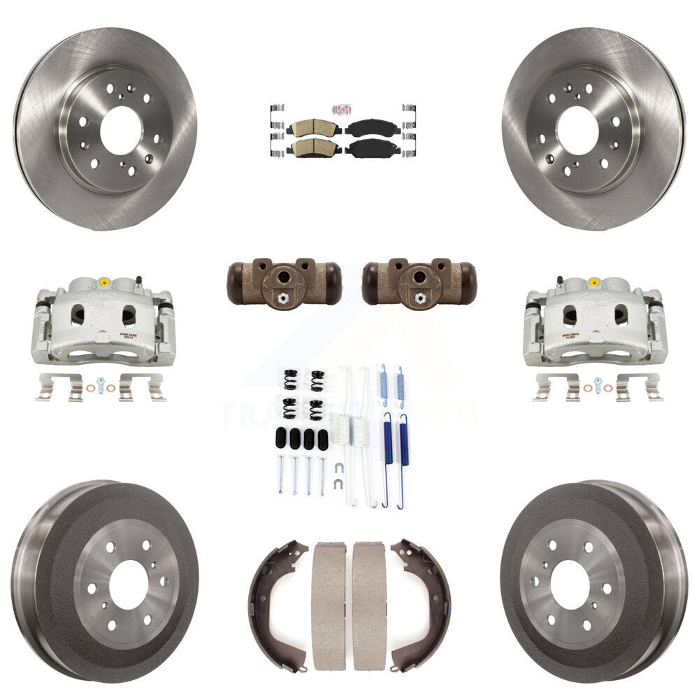 Transit Auto KC8-101684N Disc Brake Kit for 2010-2013 Chevrolet Silverado 1500, GMC Sierra 1500 - Front and Rear product image