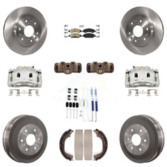 Transit Auto KC8-101684N Disc Brake Kit for 2010-2013 Chevrolet Silverado 1500, GMC Sierra 1500 - Front and Rear product image