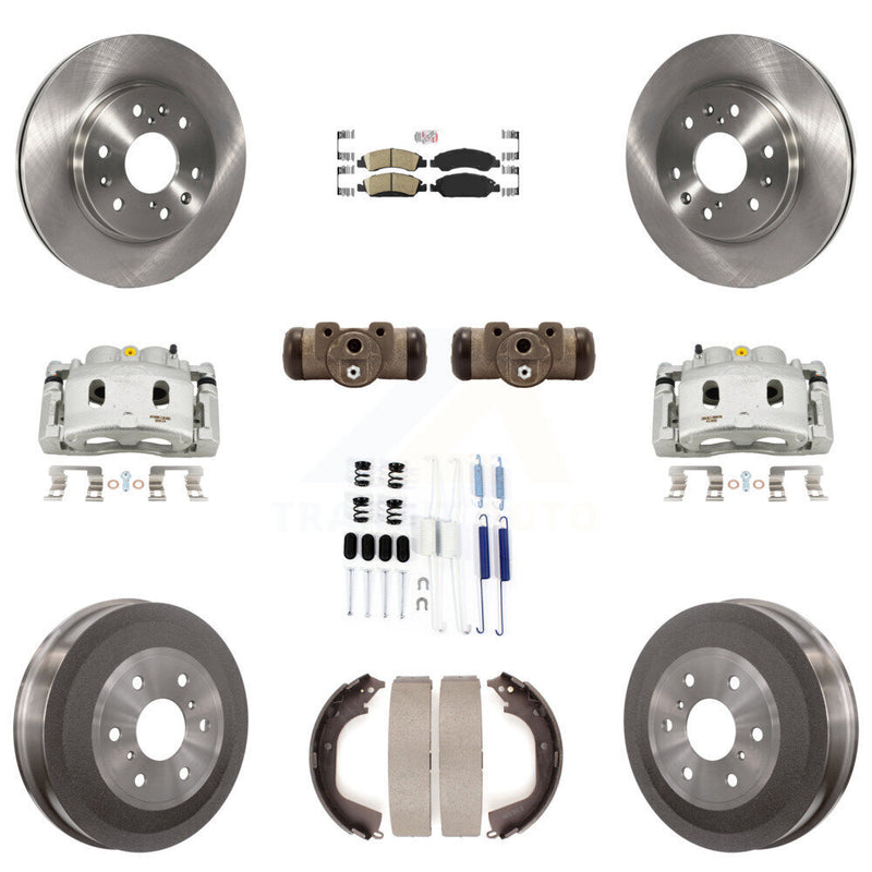 Transit Auto KC8-101684N Disc Brake Kit for 2010-2013 Chevrolet Silverado 1500, GMC Sierra 1500 - Front and Rear product image