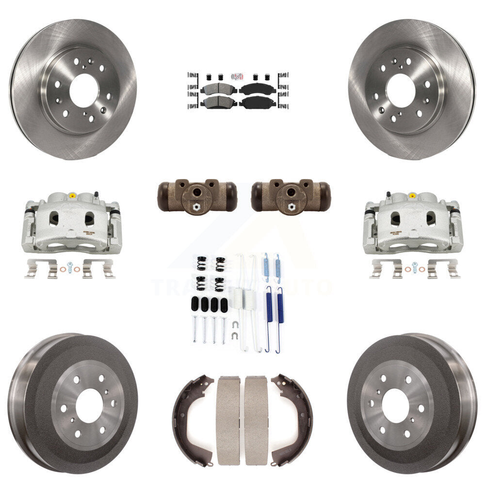 Transit Auto KC8-101685N Disc Brake Kit for 2010-2013 Chevrolet Silverado 1500, GMC Sierra 1500 - Front and Rear product image