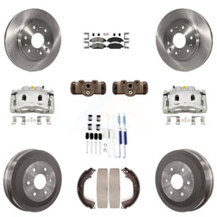 Transit Auto KC8-101685N Disc Brake Kit for 2010-2013 Chevrolet Silverado 1500, GMC Sierra 1500 - Front and Rear product image
