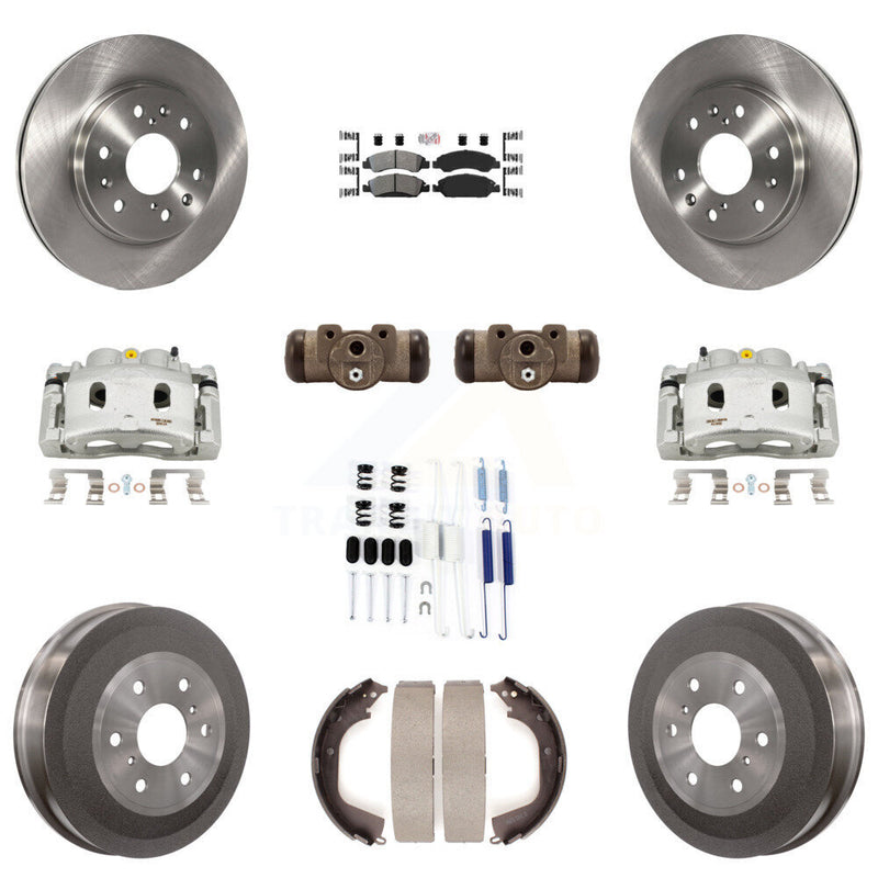 Transit Auto KC8-101685N Disc Brake Kit for 2010-2013 Chevrolet Silverado 1500, GMC Sierra 1500 - Front and Rear product image