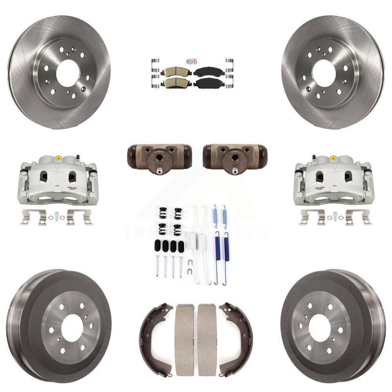 Transit Auto KC8-101687N Disc Brake Kit for 2010-2013 Chevrolet Silverado 1500, GMC Sierra 1500 - Front and Rear product image