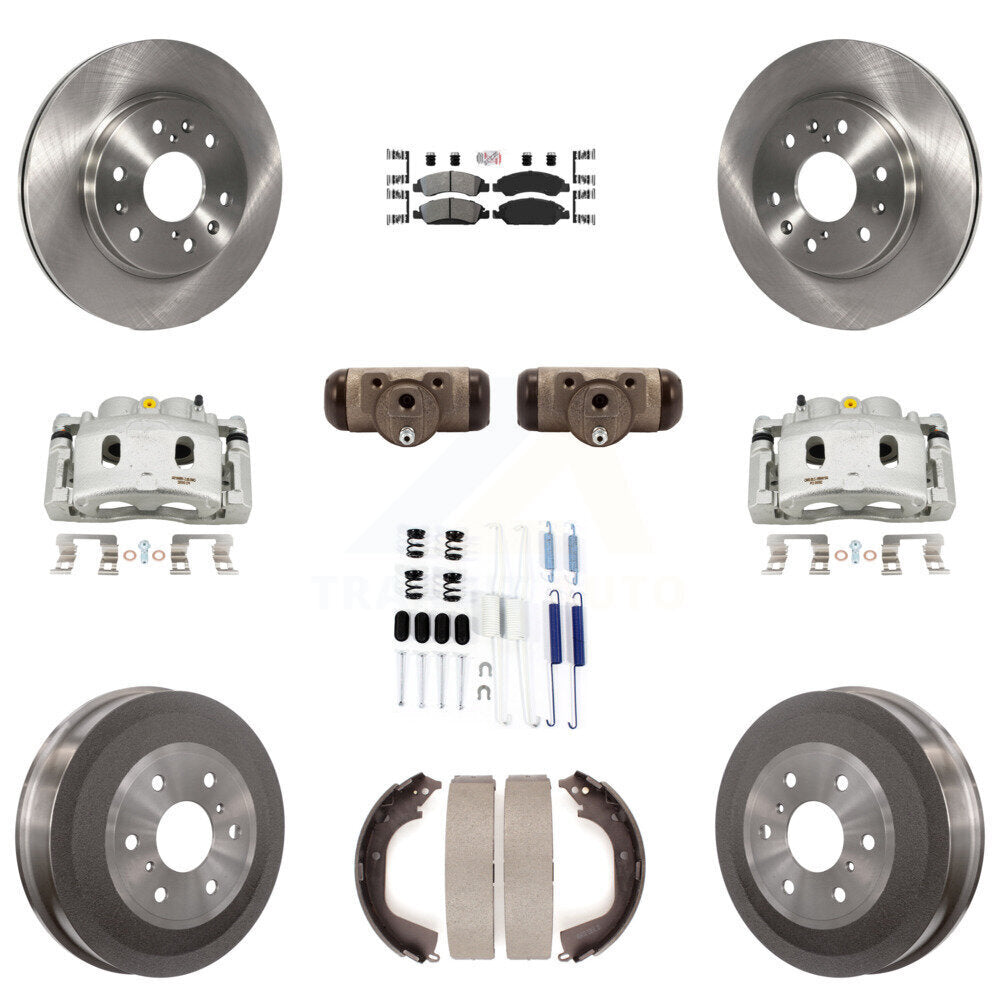 Transit Auto KC8-101688N Disc Brake Kit for 2010-2013 Chevrolet Silverado 1500, GMC Sierra 1500 - Front and Rear product image