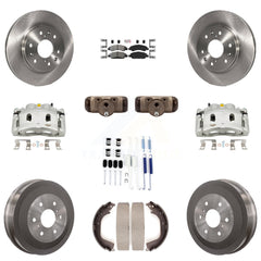 Transit Auto KC8-101688N Disc Brake Kit for 2010-2013 Chevrolet Silverado 1500, GMC Sierra 1500 - Front and Rear product image