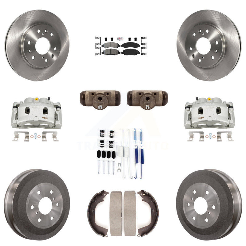 Transit Auto KC8-101688N Disc Brake Kit for 2010-2013 Chevrolet Silverado 1500, GMC Sierra 1500 - Front and Rear product image