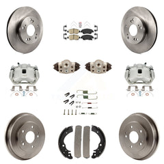 Transit Auto KC8-101695N Disc Brake Kit for 2012-2015 Honda Civic - Front and Rear product image