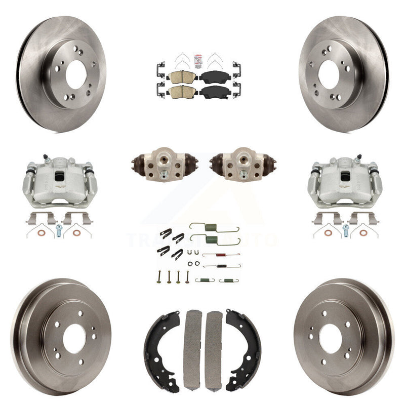 Transit Auto KC8-101695N Disc Brake Kit for 2012-2015 Honda Civic - Front and Rear product image