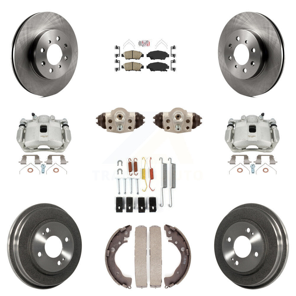 Transit Auto KC8-101696N Disc Brake Kit for 2009-2013 Honda Fit - Front and Rear product image