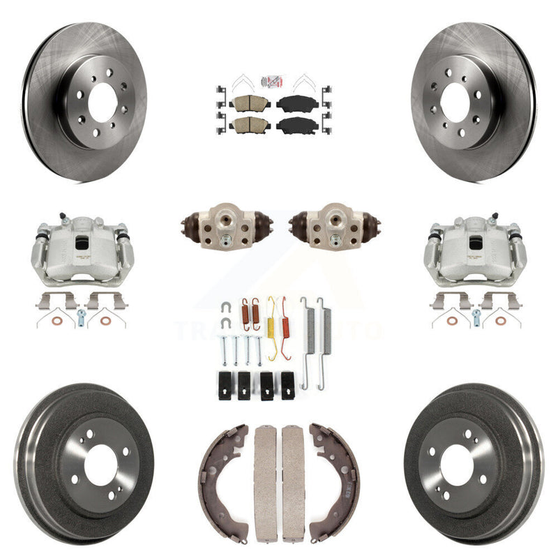 Transit Auto KC8-101696N Disc Brake Kit for 2009-2013 Honda Fit - Front and Rear product image