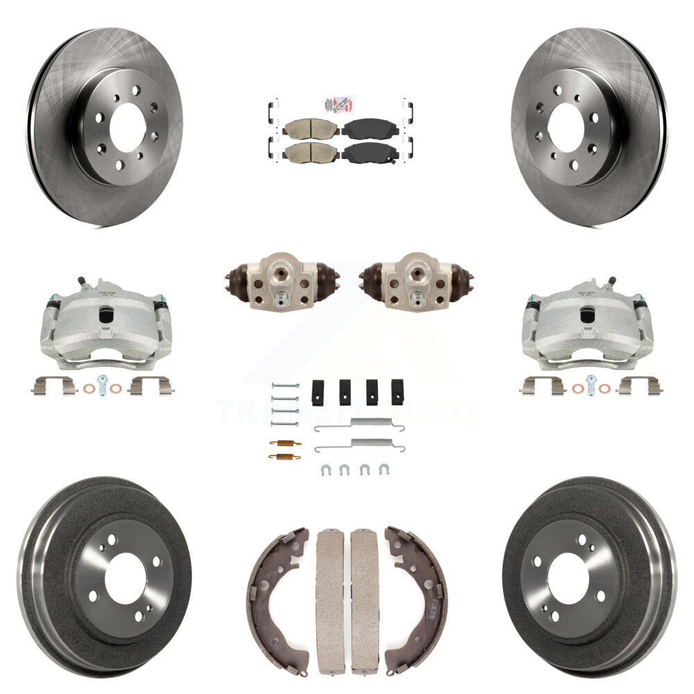 Transit Auto KC8-101697N Disc Brake Kit for 2010-2014 Honda Insight - Front and Rear product image