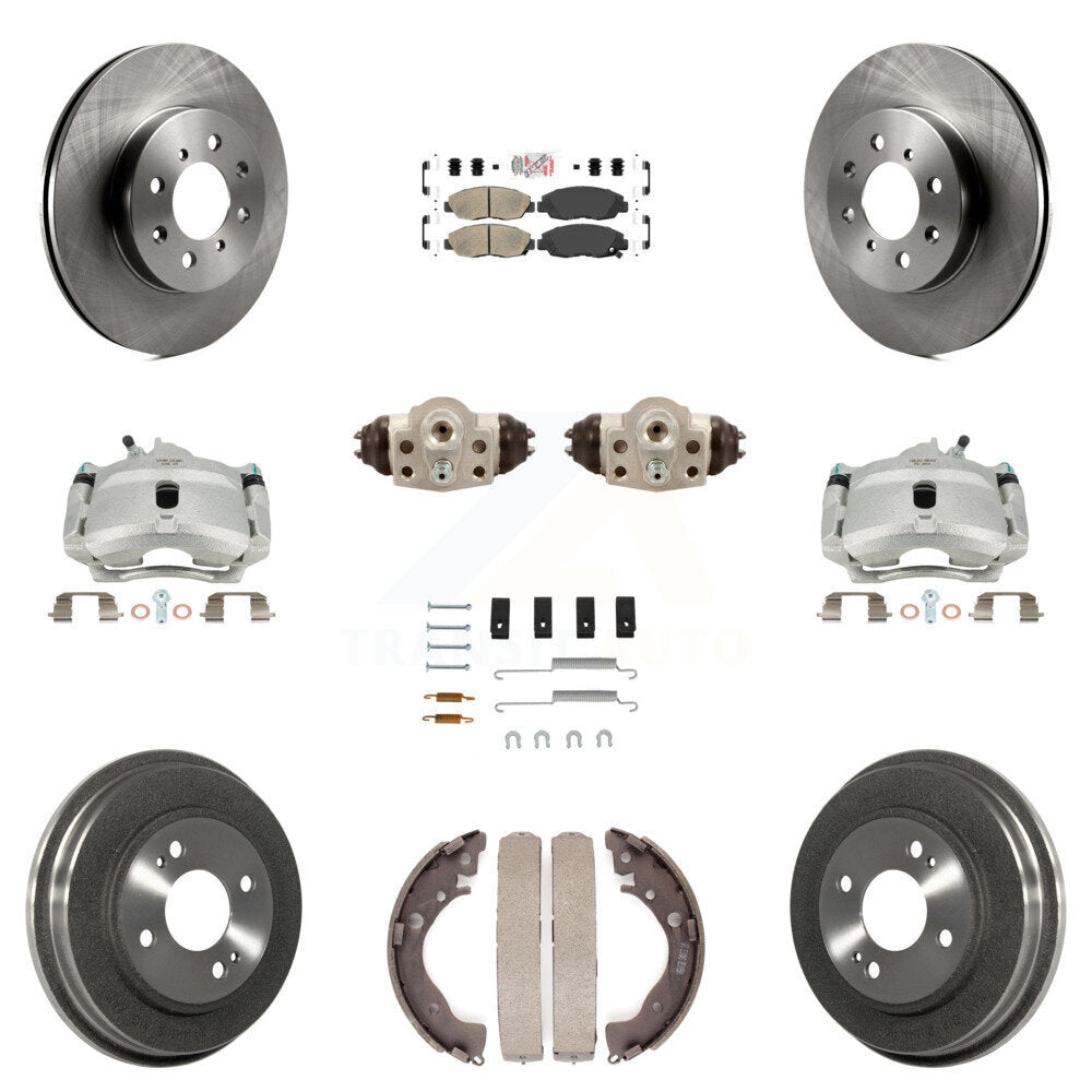 Transit Auto KC8-101698N Disc Brake Kit for 2010-2014 Honda Insight - Front and Rear product image