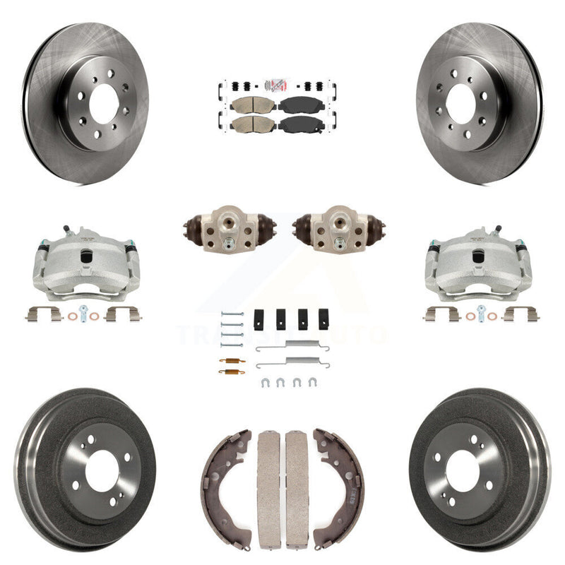 Transit Auto KC8-101698N Disc Brake Kit for 2010-2014 Honda Insight - Front and Rear product image