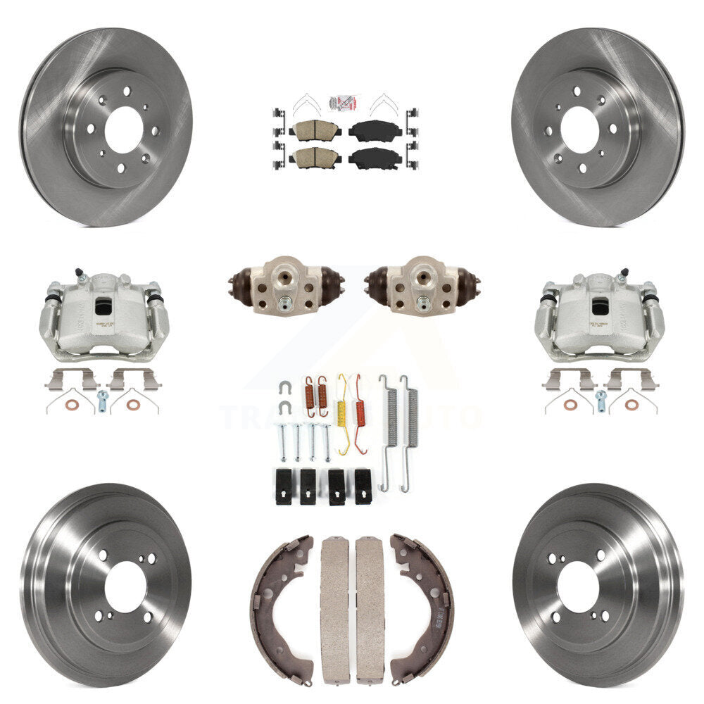 Transit Auto KC8-101701N Disc Brake Kit for 2015-2019 Honda Fit - Front and Rear product image