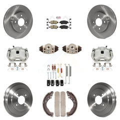 Transit Auto KC8-101701N Disc Brake Kit for 2015-2019 Honda Fit - Front and Rear product image