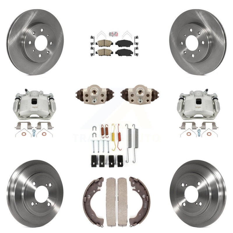 Transit Auto KC8-101701N Disc Brake Kit for 2015-2019 Honda Fit - Front and Rear product image