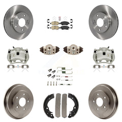 Transit Auto KC8-101704N Disc Brake Kit for 2006-2008 Honda Civic - Front and Rear product image