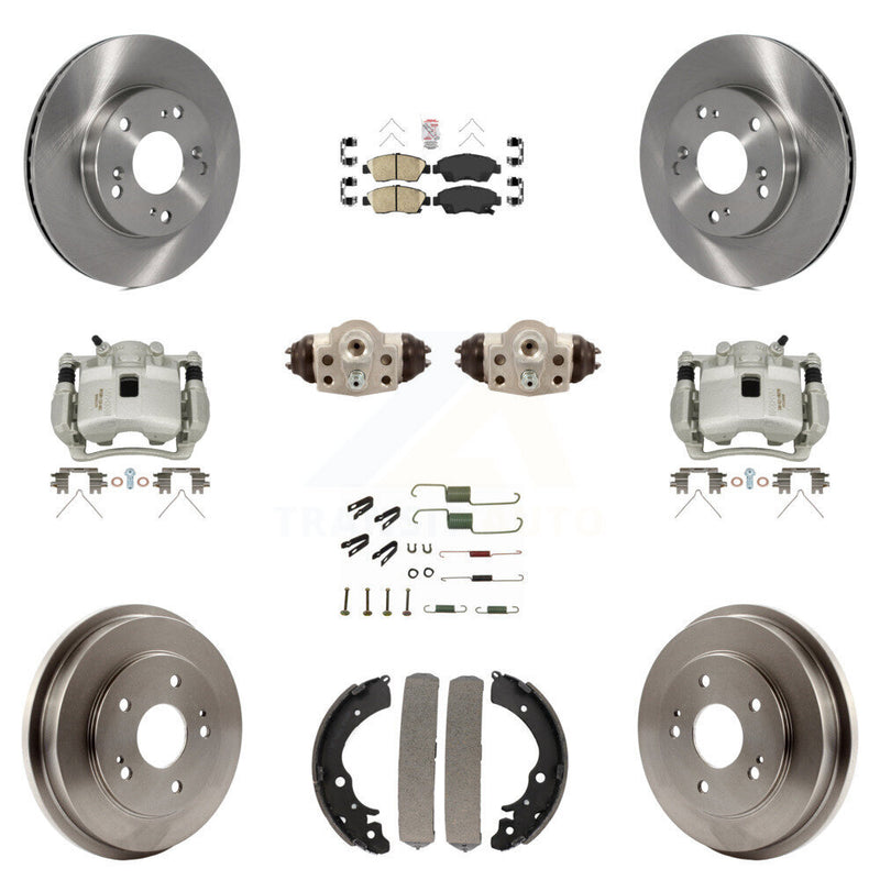 Transit Auto KC8-101704N Disc Brake Kit for 2006-2008 Honda Civic - Front and Rear product image