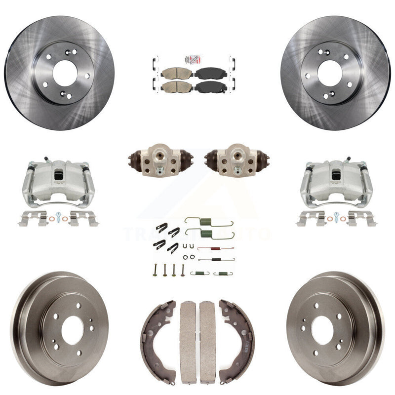 Transit Auto KC8-101707N Disc Brake Kit for 2011 Honda Civic - Front and Rear product image