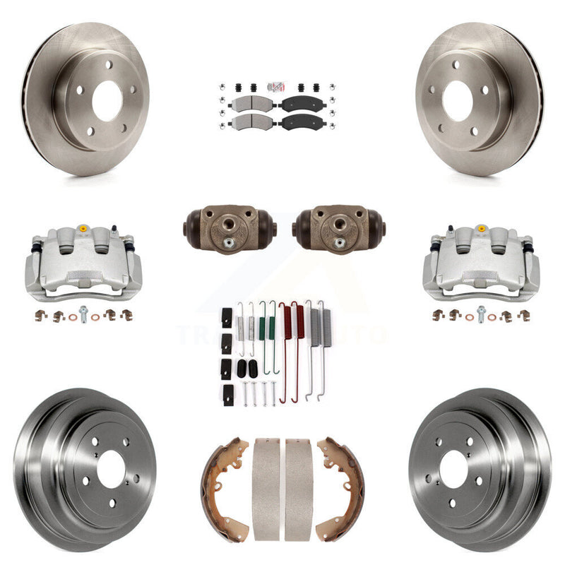 Transit Auto KC8-101712N Disc Brake Kit for 2009-2011 Ram Dakota, Dodge Dakota - Front and Rear product image