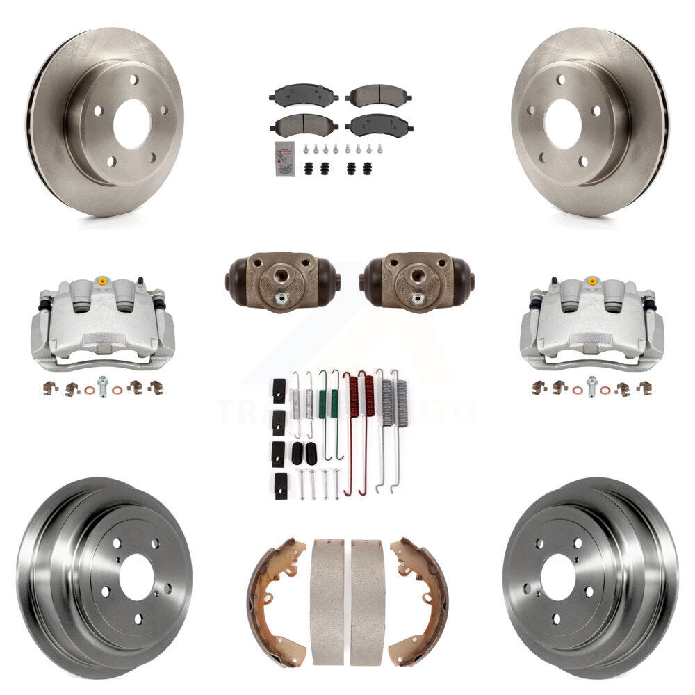 Transit Auto KC8-101713N Disc Brake Kit for 2009-2011 Ram Dakota, Dodge Dakota - Front and Rear product image