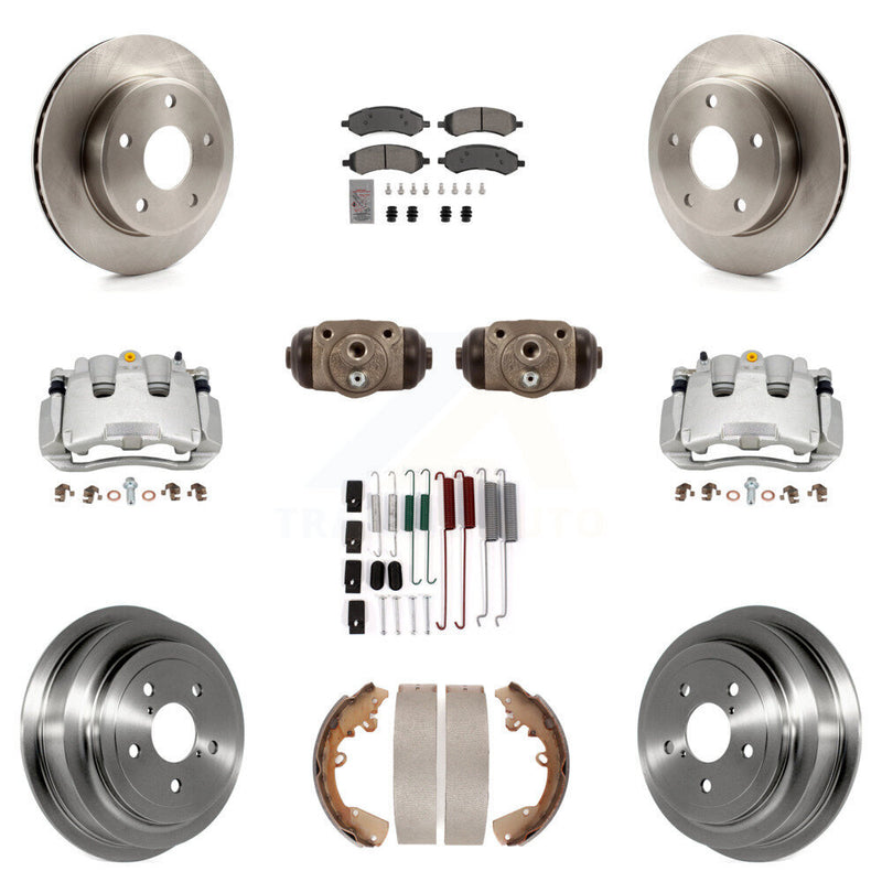 Transit Auto KC8-101713N Disc Brake Kit for 2009-2011 Ram Dakota, Dodge Dakota - Front and Rear product image