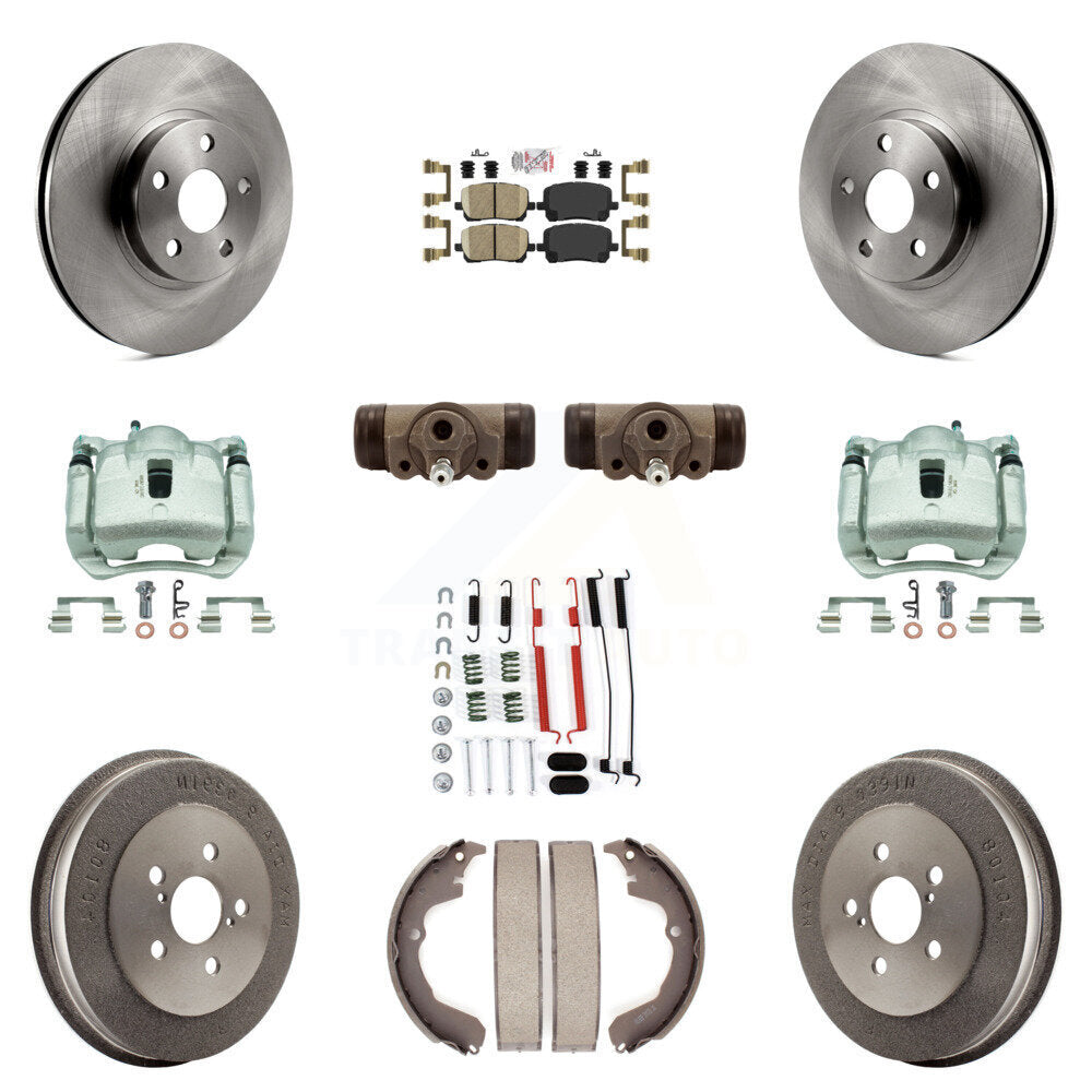 Transit Auto KC8-101716N Disc Brake Kit for 2006-2008 Pontiac Vibe, Toyota Matrix - Front and Rear product image