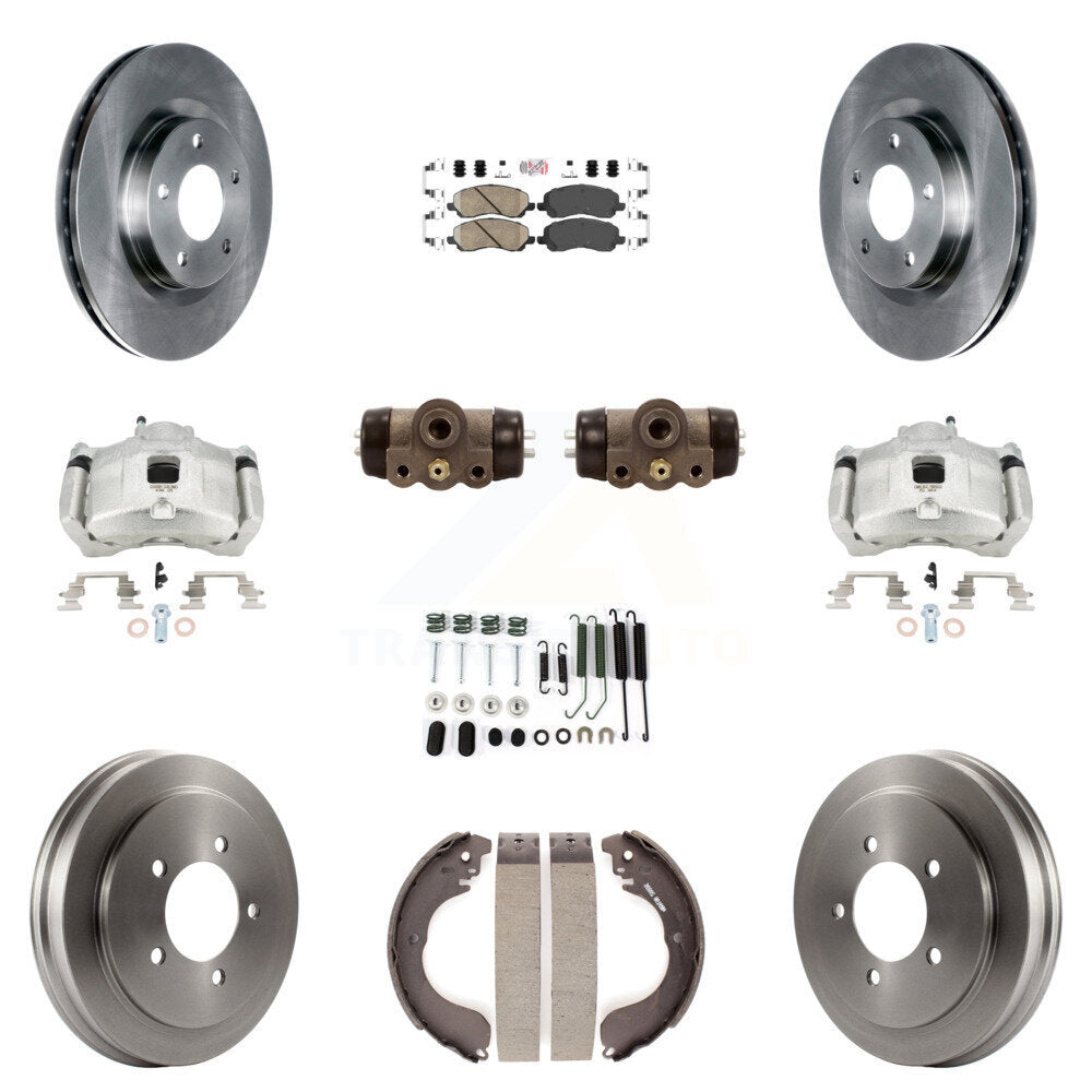 Transit Auto KC8-101717N Disc Brake Kit for 2007-2017 Dodge Caliber, Dodge Avenger, Jeep Compass & more - Front and Rear product image