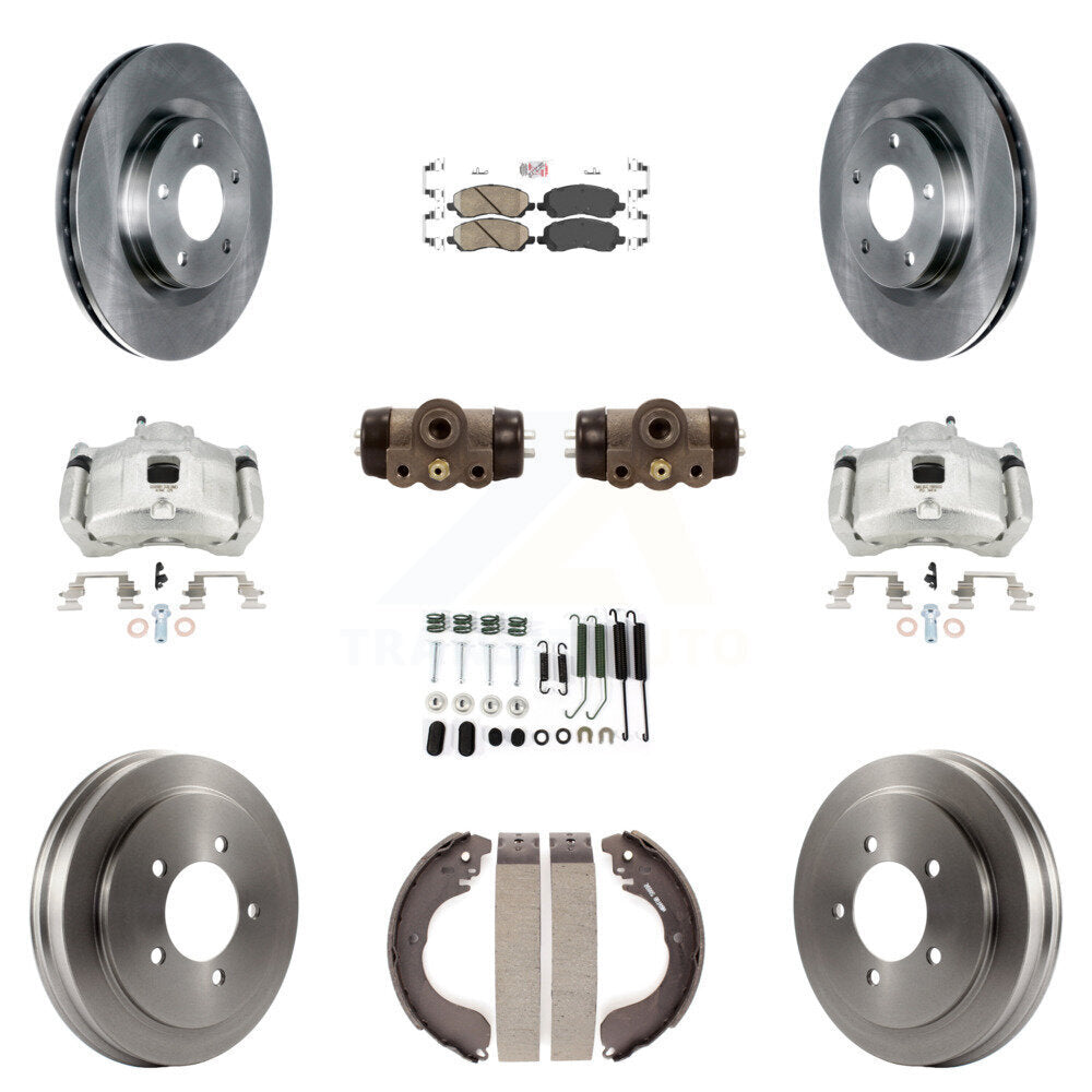 Transit Auto KC8-101718N Disc Brake Kit for 2007-2017 Dodge Caliber, Dodge Avenger, Jeep Compass & more - Front and Rear product image