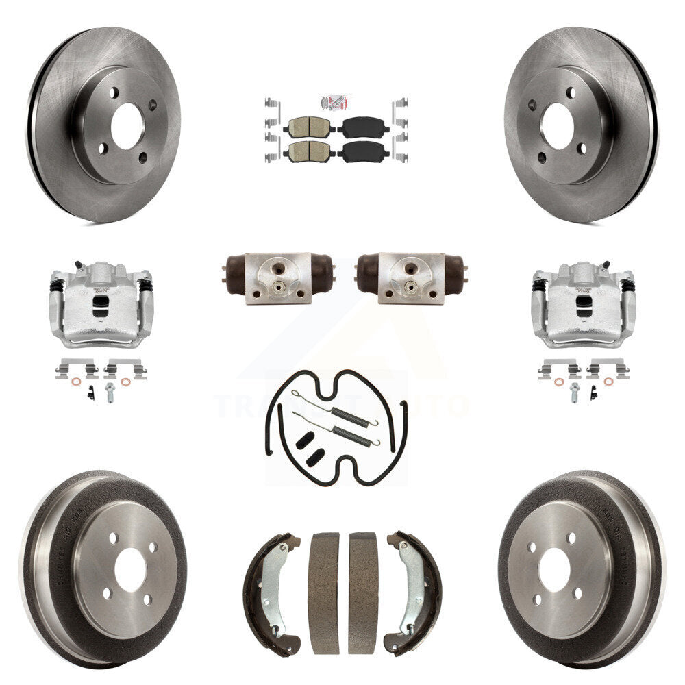 Transit Auto KC8-101723N Disc Brake Kit for 2003 Saturn Ion - Front and Rear product image