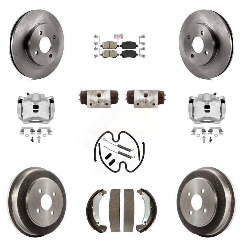 Transit Auto KC8-101723N Disc Brake Kit for 2003 Saturn Ion - Front and Rear product image