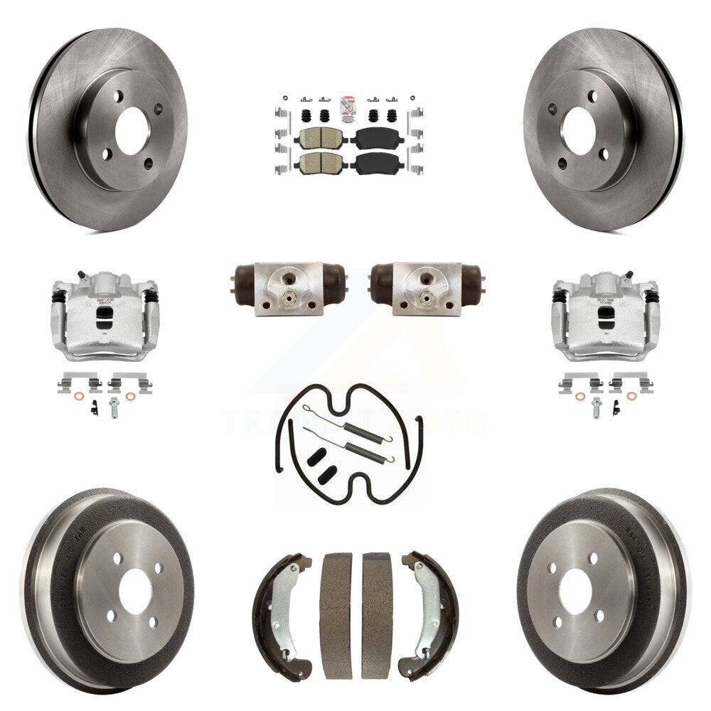 Transit Auto KC8-101724N Disc Brake Kit for 2003 Saturn Ion - Front and Rear product image