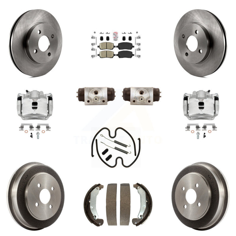 Transit Auto KC8-101724N Disc Brake Kit for 2003 Saturn Ion - Front and Rear product image