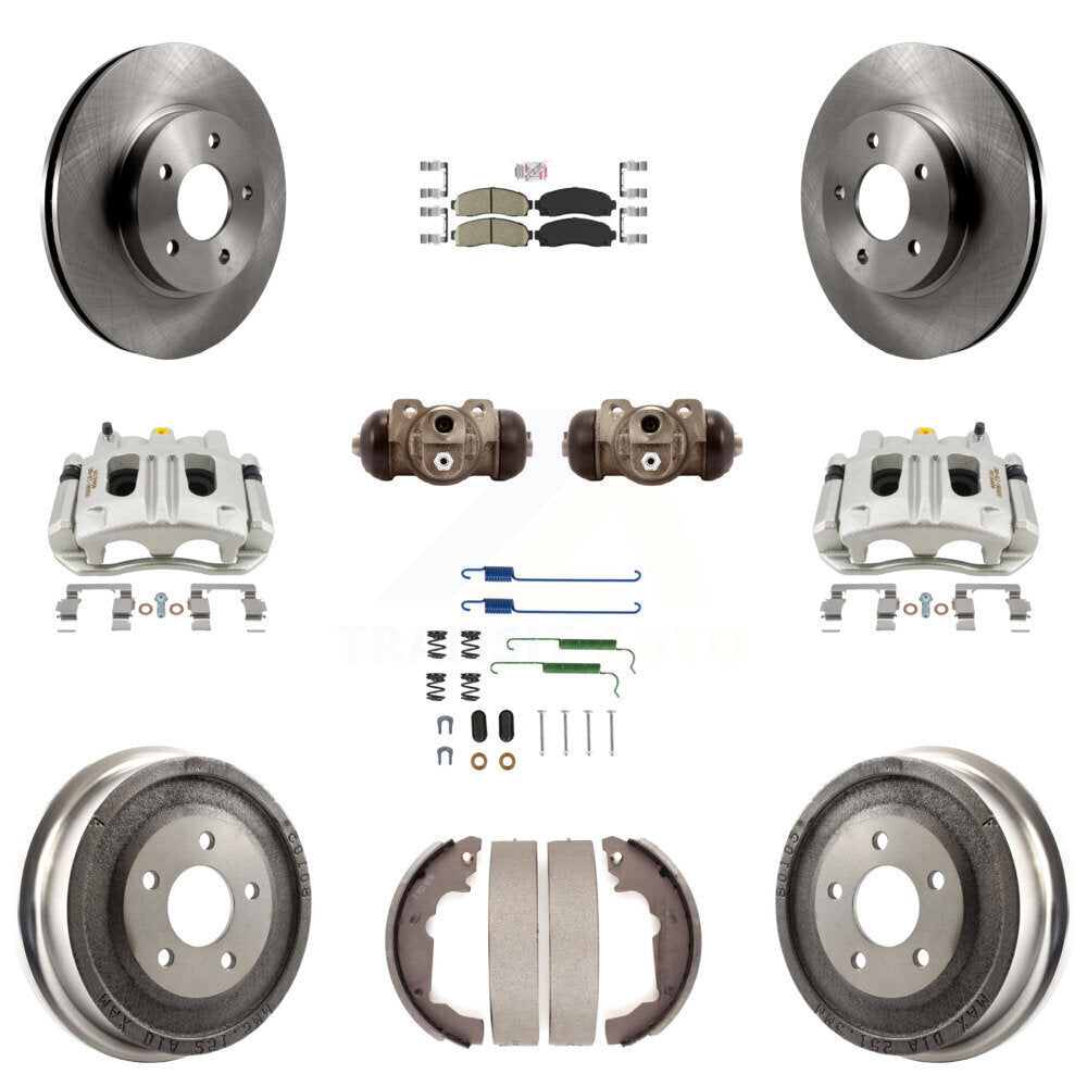 Transit Auto KC8-101727N Disc Brake Kit for 2004-2007 Chevrolet Equinox, Pontiac Torrent, Saturn Vue - Front and Rear product image