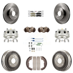 Transit Auto KC8-101728N Disc Brake Kit for 2004-2007 Chevrolet Equinox, Pontiac Torrent, Saturn Vue - Front and Rear product image