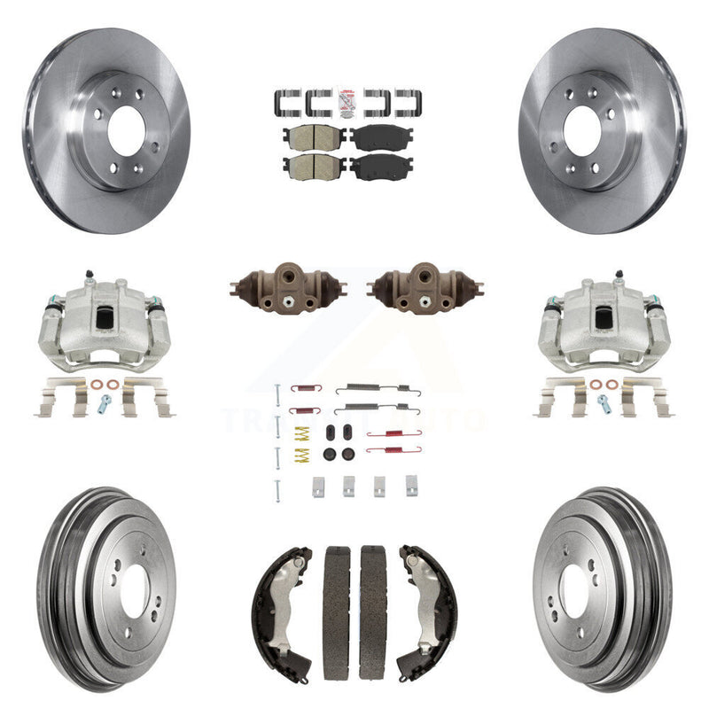 Transit Auto KC8-101729N Disc Brake Kit for 2006-2011 Hyundai Accent, Kia Rio, Kia Rio5 - Front and Rear product image